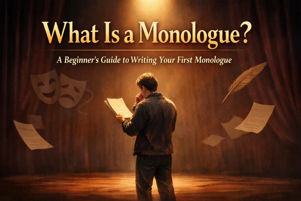 A Beginner’s Guide to Writing Your First Monologue