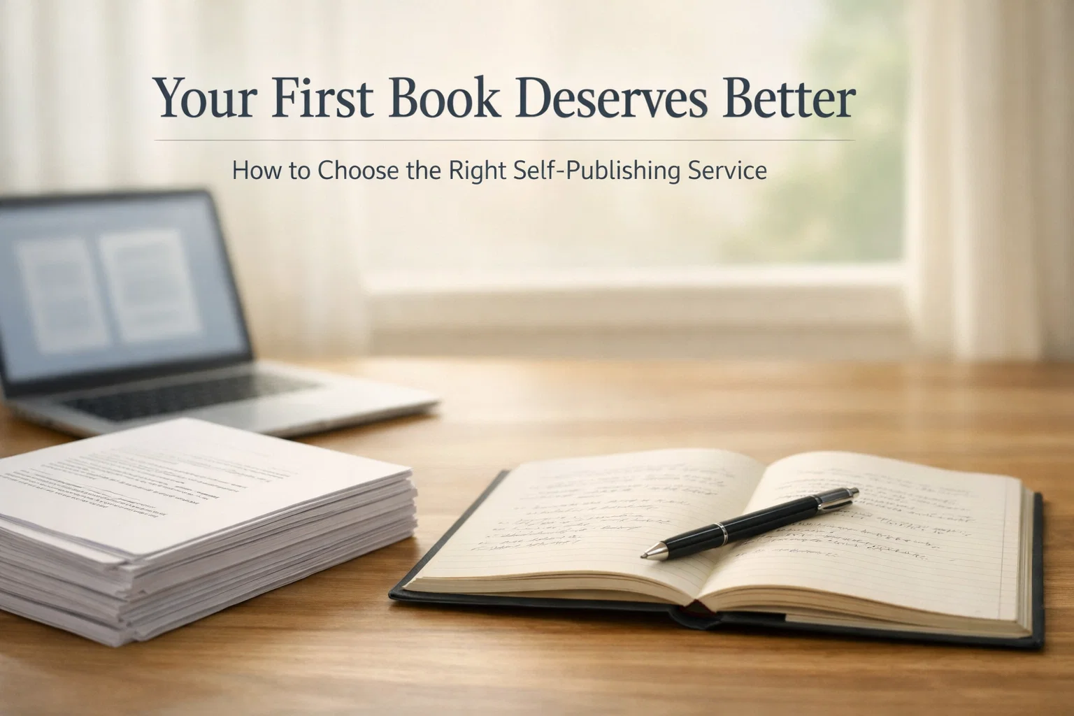 Your First Book Deserves Better: How to Choose the Right Self ...