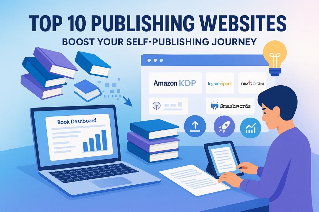 Top 10 Book Publishing Websites to Boost Your Self-Publishing Journey