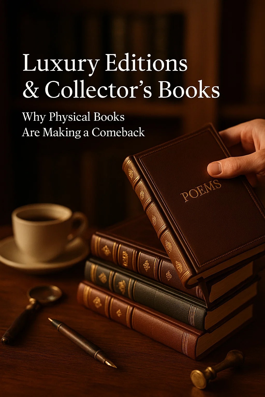 Luxury Editions & Collector’s Books: Why Physical Books Are Making a Comeback