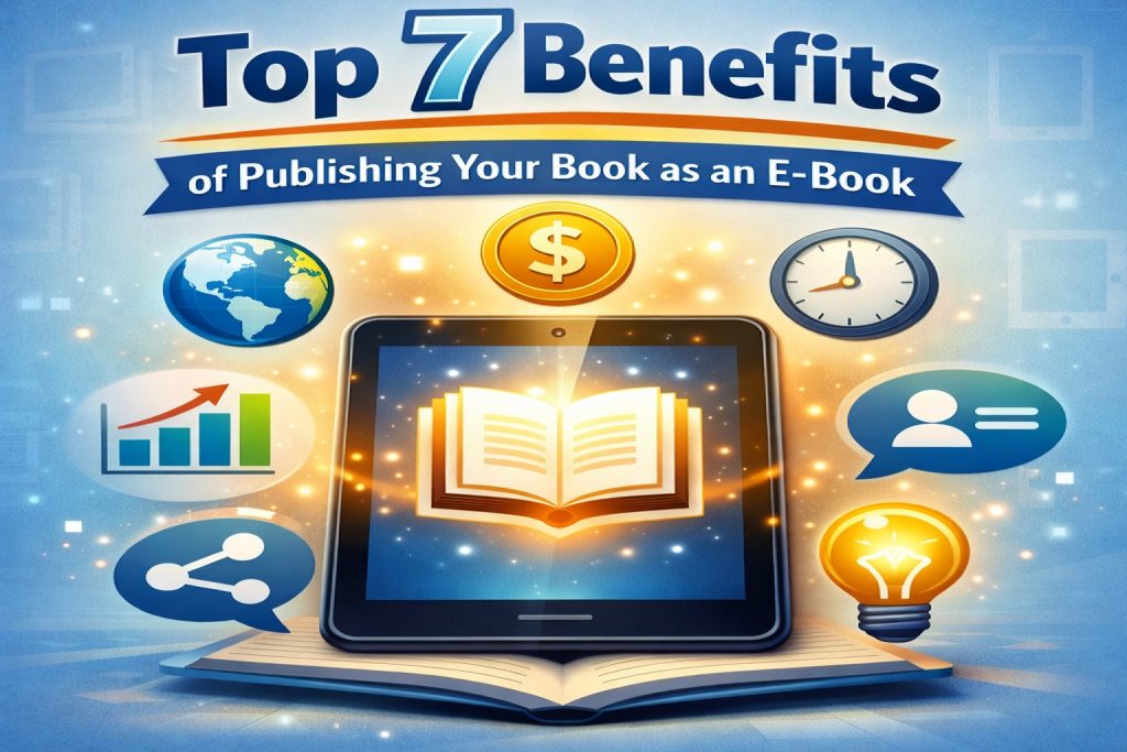 Top 7 Benefits of Publishing Your Book as an E-Book